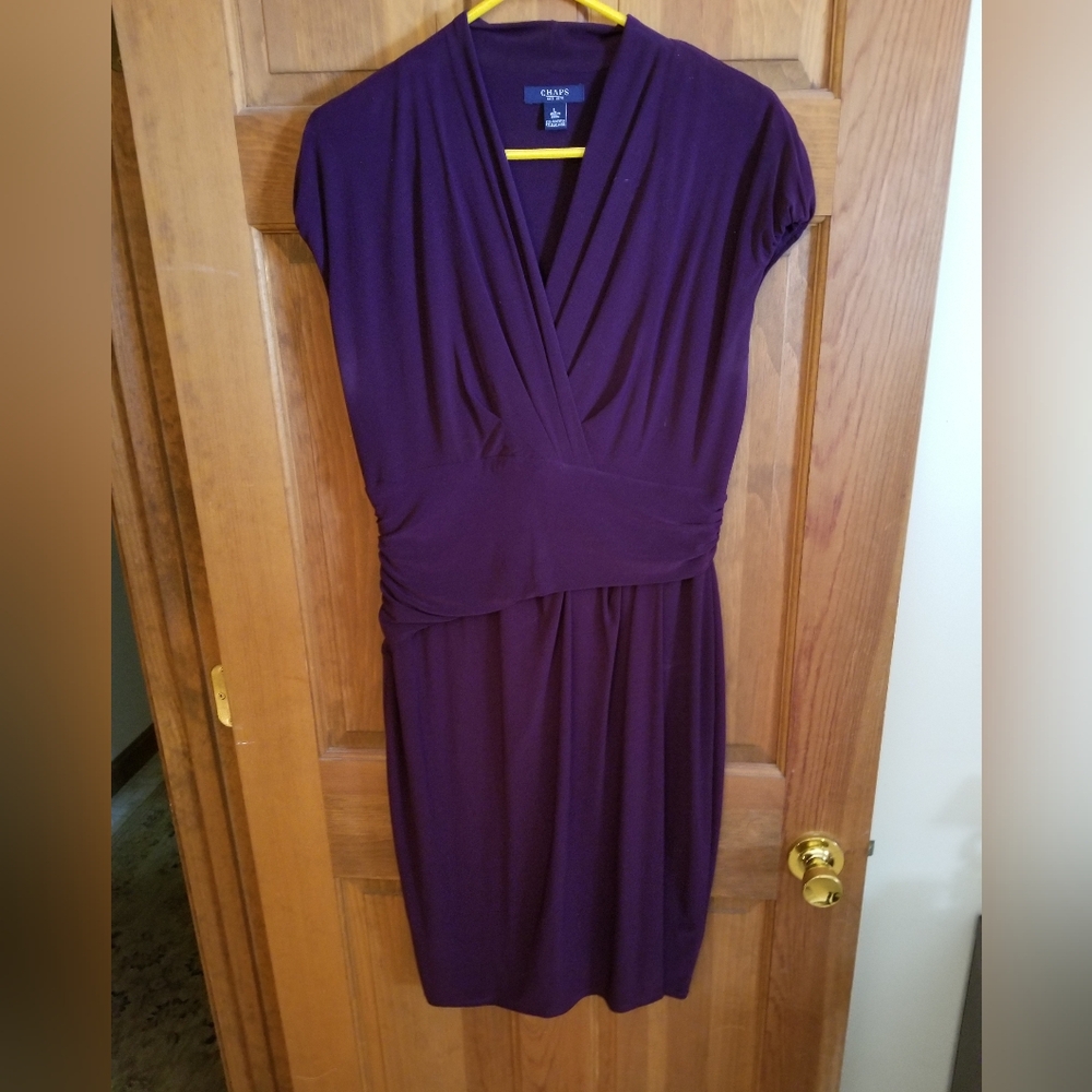 Elegant Purple Women's Dress